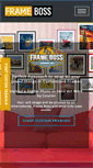 Mobile Screenshot of frameboss.com